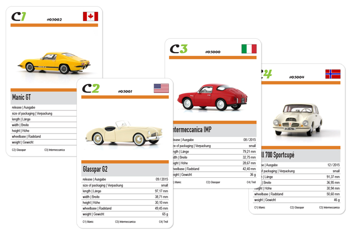 AutoCult Quartett Volume I - AutoCult 99501